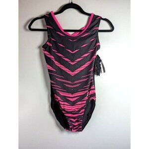 Choice of Champions CL Elite Leotard Girls Size AM Scrunnci Gymnastics Dance NEW